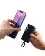 XIAOMI 10000mAh 33W Magnetic Power Bank With Built‑in USB‑C Cable Wireless & Wired Fast Charging Type-C